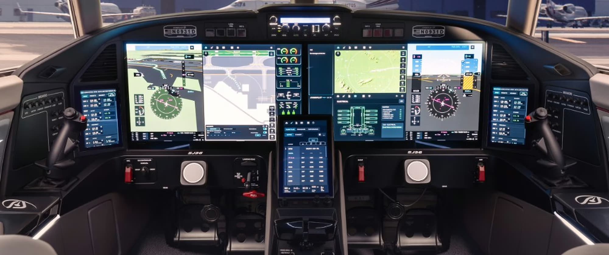 SJ36 flight deck